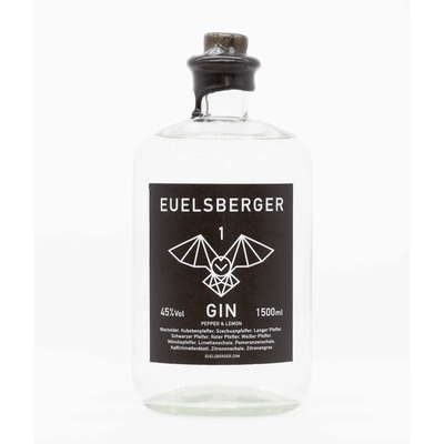 Euelsberger Gin #1 Pepper & Lemon - 1,5 Liter Magnum-Flasche