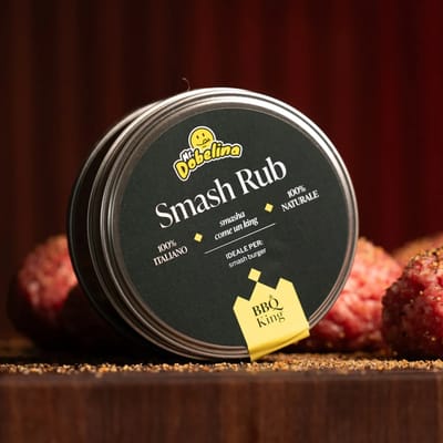 Mr. Dobelina Smash Rub per hamburger con BBQ King 70g - Gewürzmix