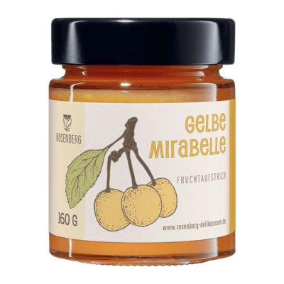 Gelbe Mirabelle Bio-Fruchtaufstrich