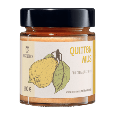 Organic quince purée