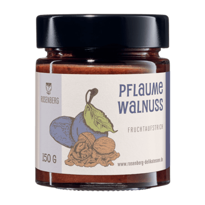 Pflaume Walnuss Bio-Fruchtaufstrich