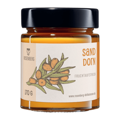 Sea buckthorn organic fruit spread