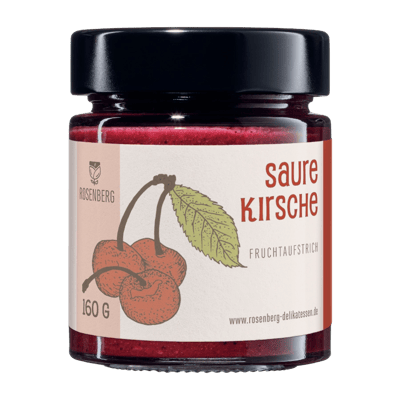 Saure Kirsche Bio-Fruchtaufstrich