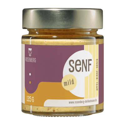 Mild organic mustard