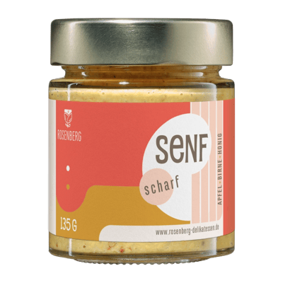 Spicy organic mustard