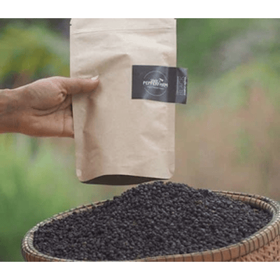 Uncle's Pepper Schwarzer Kampot Pfeffer - Nachfüllpack