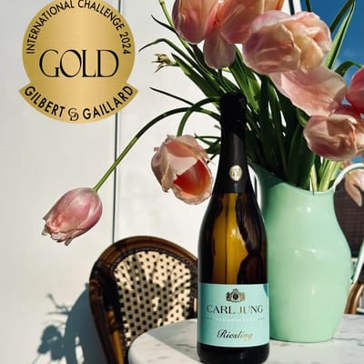 Carl Jung Mousseux Riesling - alkoholfreie Alternative zu Sekt