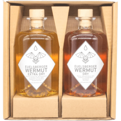 Euelsberger 2er Wermut Set (1x Wermut Extra Dry + 1x Wermut Dry)