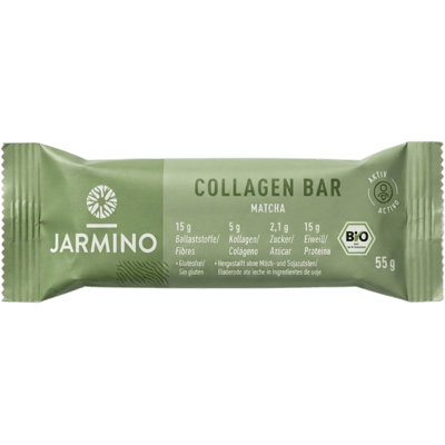 Jarmino Kollagen Riegel Matcha