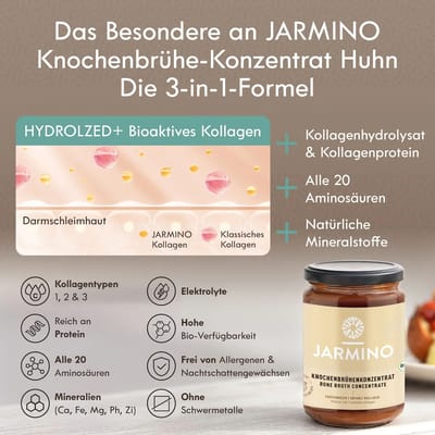 Jarmino Knochenbrühen-Konzentrat Huhn