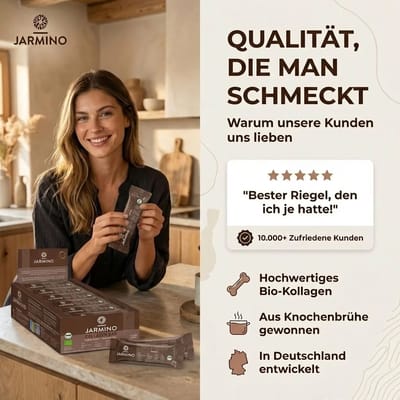 Jarmino Kollagen Riegel Brownie