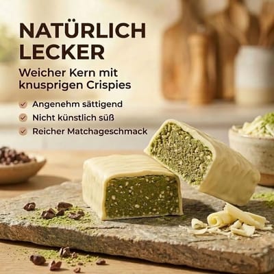 Jarmino Kollagen Riegel Matcha