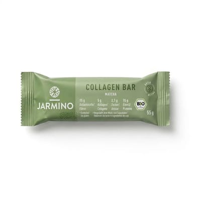 Jarmino Kollagen Riegel Matcha