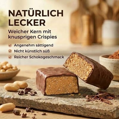 12er Tray Jarmino Kollagen Riegel Erdnuss