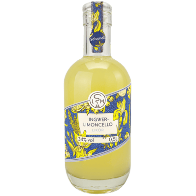 Leipziger Ingwer-Limoncello – Zitronenlikör mit Ingwer