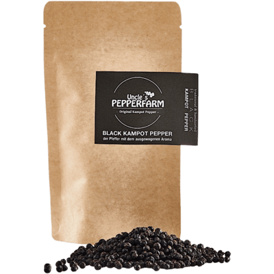 Schwarzer Kampot Pfeffer - Nachfüllpack
