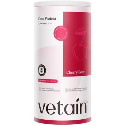 Vetain Vegan Clear Protein Cherry Sour