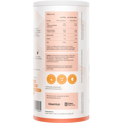 Vetain Vegan Clear Protein Eistee-Pfirsich
