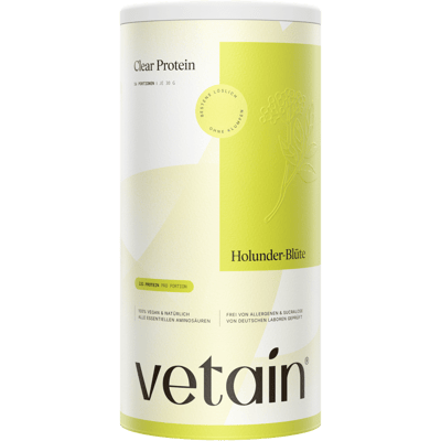 Vetain Vegan Clear Protein Holunderblüte