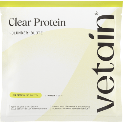 Vetain Vegan Clear Protein Holunderblüte