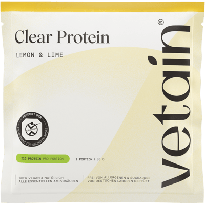 Vetain Vegan Clear Protein Lemon & Lime