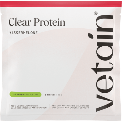 Vetain Vegan Clear Protein Wassermelone