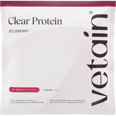 Vetain Vegan Clear Protein Wildberry
