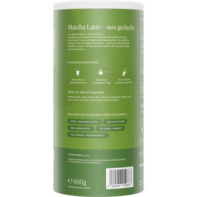 Vetain veganes Proteinpulver Matcha-Latte