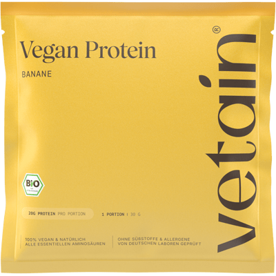 Vetain veganes Proteinpulver Banane