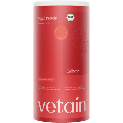 Vetain veganes Proteinpulver Erdbeere