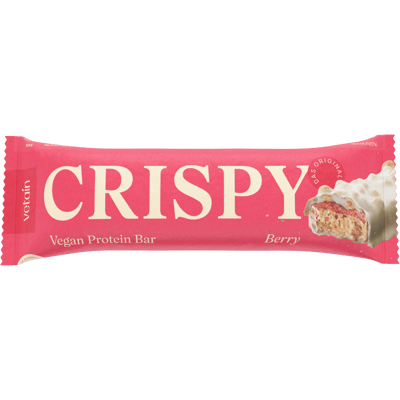 Vetain CRISPY Vegan Protein Bar Berry