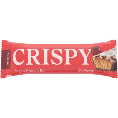 Vetain CRISPY Vegan Protein Bar Erdbeere - Limited Edition