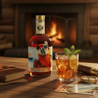 Caribbean Molasses Blend - Alkoholfreier Rum