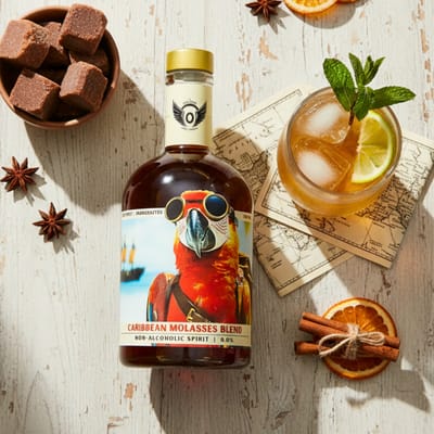 Caribbean Molasses Blend - Alkoholfreier Rum