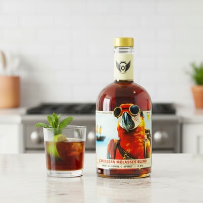 Caribbean Molasses Blend - Alkoholfreier Rum