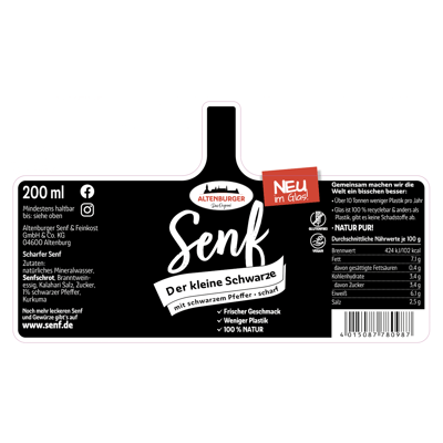 Der kleine Schwarze Senf