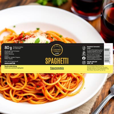 Spaghetti Saucenmix Premium