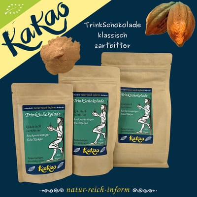 Bio TrinkSchokolade klassisch zartbitter