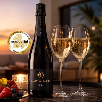 SM SektManufaktur Feel Free - Alkoholfreie Alternative zu Sekt