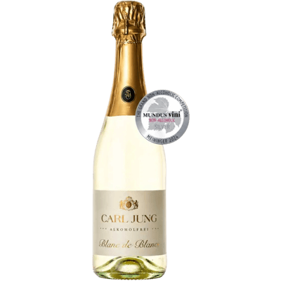 Carl Jung Blanc de Blancs Chardonnay - alkoholfreie Alternative zu Sekt