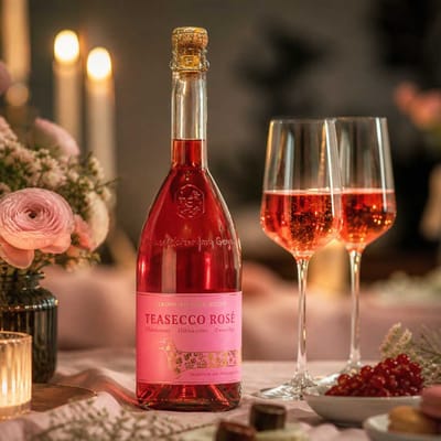Jörg Geiger Teasecco Rosé - non-alcoholic Prisecco