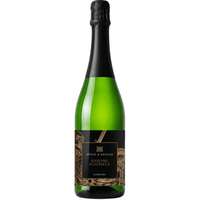 König & Krieger Riesling Mousseux - non-alcoholic alternative to sparkling wine