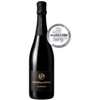 SM SektManufaktur Feel Free Rosé - Alkoholfreie Alternative zu Sekt