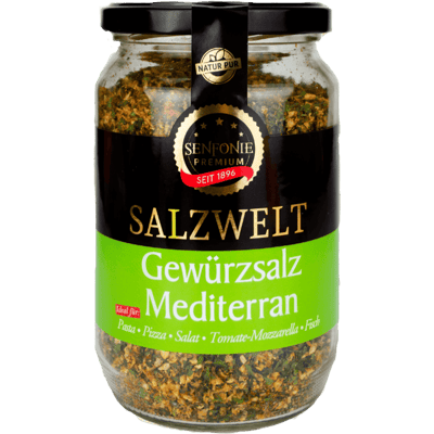 Gewürzsalz Mediterran XL Glas