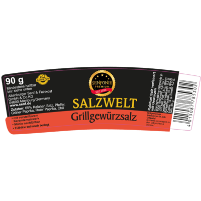 Grillgewürzsalz Mühle