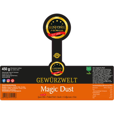 Magic Dust Gewürzmix XL Glas