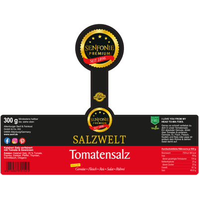 Tomatensalz XXL Glas