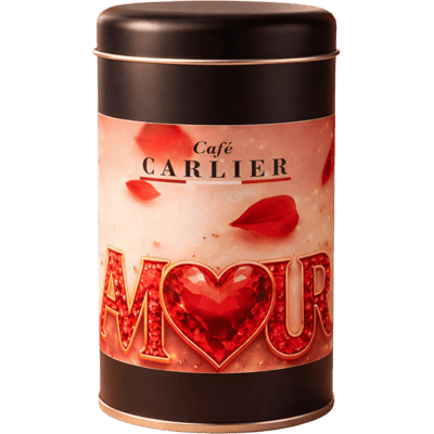 Café Carlier AMOUR - ganze Kaffeebohnen