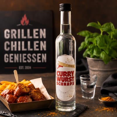 Deheck Currywurst Schnaps