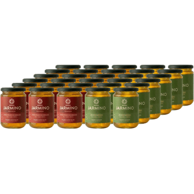 Jarmino Fastenkur 5 Tage (18x Rinderknochenbrühe + 12x Gemüsebrühe)